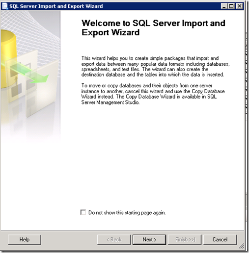 copiar tablas de una BBDD SQL Server a otra-II