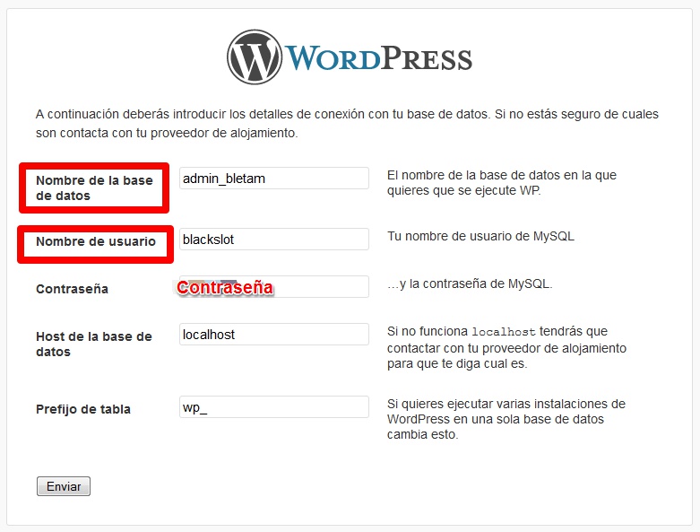 Instalación de WordPress III Instalación-Wordpress-III