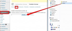 instalar una plantilla de WordPress-subir template instalar una plantilla de WordPress-subir template