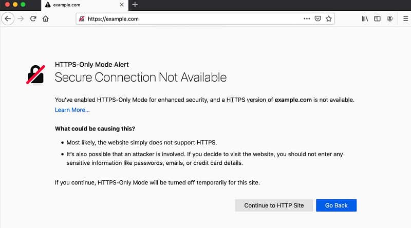 Firefox 83 contará con un modo HTTPS-Only