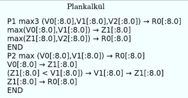 Plankalkül, el primer lenguaje de programación