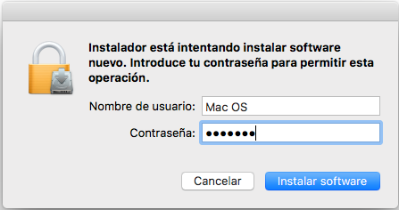 Instalar el software Nextcloud en macOS
