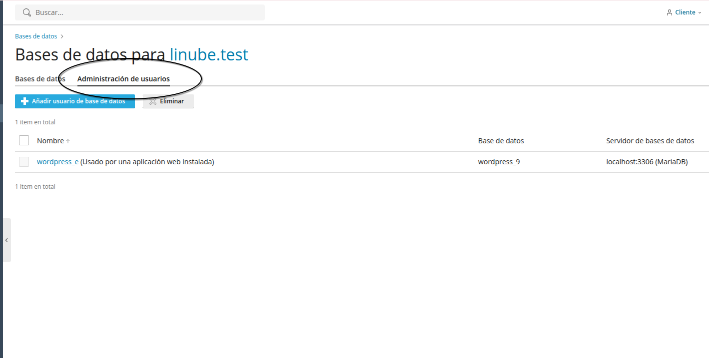 Cómo crear un usuario en MySQL